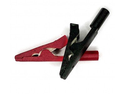 Зображення Затискач під щуп тестерний || L40мм червоний у категорії ЗАЖИМИ КРОКОДИЛИ