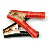 Затиск акумуляторний 100А gold, || L90мм, чорний