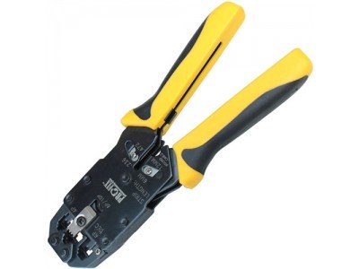 Зображення Інструмент обтискний HS-200A ||  10p10c, 8p8c, 6p6c, 4p4c у категорії ОБЖИМНИЙ ІНСТРУМЕНТ