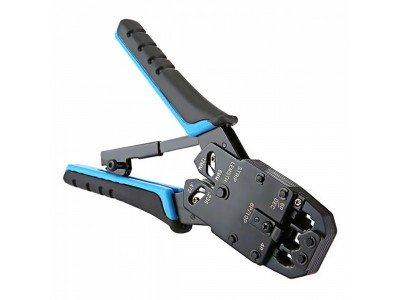 Зображення Інструмент обтискний HT-200R || обжим 10p10c, 8p8c, 6p6c, 4p4c у категорії ОБЖИМНИЙ ІНСТРУМЕНТ