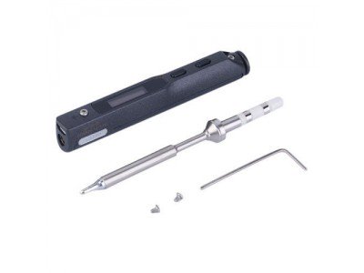 Зображення Паяльник TS-100 || 65Вт 12-24В у категорії ПАЯЛЬНИКИ