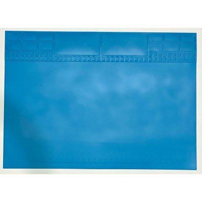 Зображення Килимок для пайки силіконовий термостійкий з комірками 350х255мм у категорії Хімія