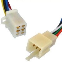 Роз'єм автомагнітоли 6-ти контактний,з кабелем