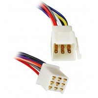 Роз'єм автомагнітоли 9-ти контактний,з кабелем Роз'єм автомагнітоли 9-ти контактний,з кабелем