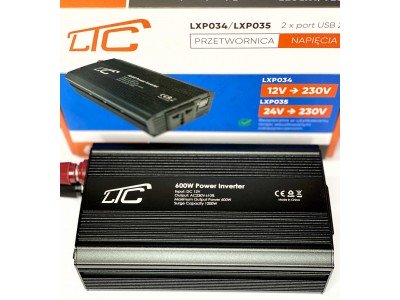 Зображення Перетворювач DC-AC 12V-220V,600W у категорії ПЕРЕТВОРЮВАЧІ DC