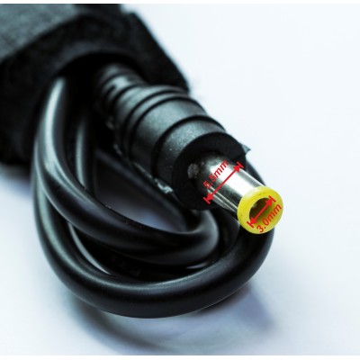 Зображення Шнур живлення ноутбук 5.5х3.0мм || прямий у категорії ЖИВЛЕННЯ НОУТБУК