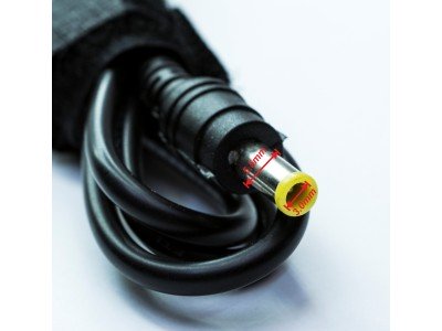 Зображення Шнур живлення ноутбук 5.5х3.0мм || прямий у категорії ЖИВЛЕННЯ НОУТБУК