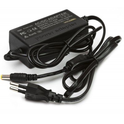 Зображення Блок живлення 12В 2A || 5.5/2.1mm напольний у категорії 12В