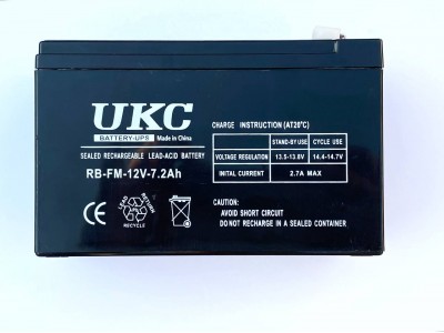 Зображення Акумулятор 12V*7.2Ah UKC RB-FM у категорії 12V