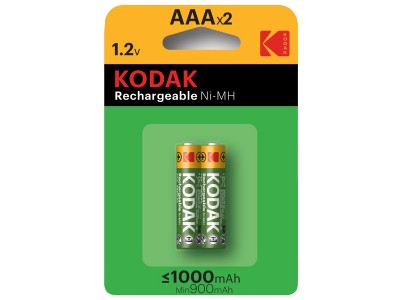 Зображення Акумулятор Kodak AAA NiMH 1000 mAh у категорії AAA ( R03)