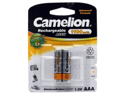Зображення R03 AAA 1100mAh/B2  Camelion (20/100) Ni-Mh у категорії AAA ( R03)