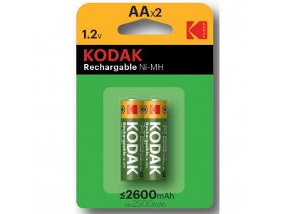 Зображення Акумулятор Kodak AA NiMH 2500 mAh у категорії Батарейки, акумулятори