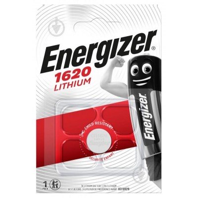 Батарейка CR1620 Energizer , код: 1102084 у категорії Батарейки, акумулятори – Купити зараз! Зображення Батарейка CR1620 Energizer у категорії Батарейки, акумулятори