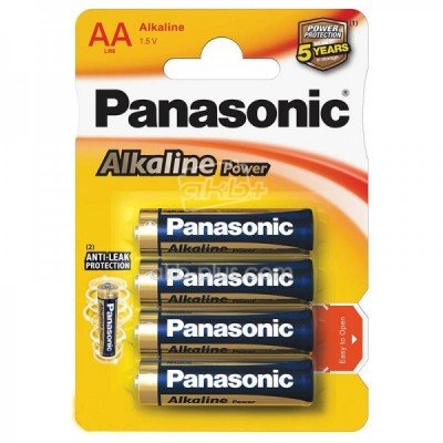 Зображення LR06 (AA) PANASONIC Power 1х4 у категорії Aa(r06)