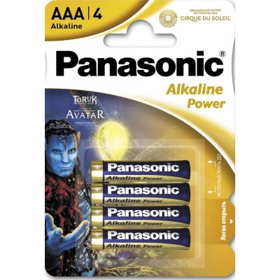 Зображення LR03 (AAA) PANASONIC Power 1x4 || Батарейка у категорії Aaa(r03)