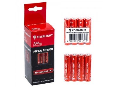 Зображення LR06 AA ENERLIGHT Mega Power 1x4 || Батарейка у категорії Aa(r06)