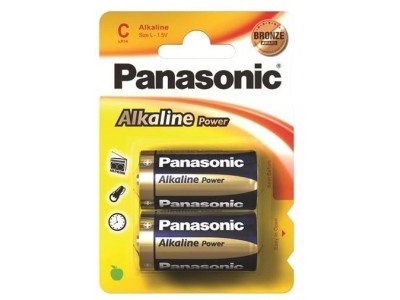 Зображення LR14 (C) PANASONIC Alkaline Power 1x4 || Батарейка у категорії R14 (C)
