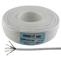 Кабель сигнальний 6x0.22mm Eurosat