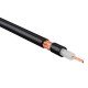 Кабель RG-58 19x0,18Cu+0.10  багатожильний чорний