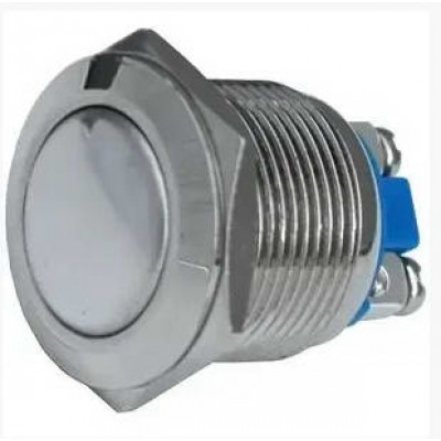 Зображення Кнопка антивандальна 16мм без фіксації || під гвинт у категорії Кнопки