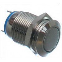 Кнопка антивандальна 12мм без фіксації || під пайку Кнопка антивандальна 12мм без фіксації || під пайку