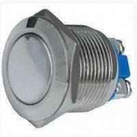 Кнопка антивандальна 19мм без фіксації || під гвинт