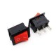 Перемикач Daier KCD1-102, ON-ON, 3pin, 10A 125V/6A 250V, червоний Перемикач Daier KCD1-102, ON-ON, 3pin, 10A 125V/6A 250V, червоний