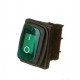 Перемикач Daier KCD1-2-101NW, з підсвічуванням, вологозахищений, ON-OFF, 3pin, 6A 250V, зелений Перемикач Daier KCD1-2-101NW, з підсвічуванням, вологозахищений, ON-OFF, 3pin, 6A 250V, зелений