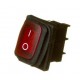 Перемикач Daier KCD1-2-101NW, з підсвічуванням, вологозахищений, ON-OFF, 3pin, 6A 250V, червоний Перемикач Daier KCD1-2-101NW, з підсвічуванням, вологозахищений, ON-OFF, 3pin, 6A 250V, червоний