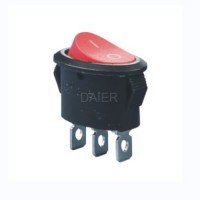 Перемикач Daier KCD 1-5-102R || 3pin 6A 250V