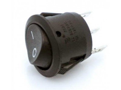 Зображення Перемикач Daier KCD 1-5-102B || 3pin 6A 250V у категорії Перемикачі