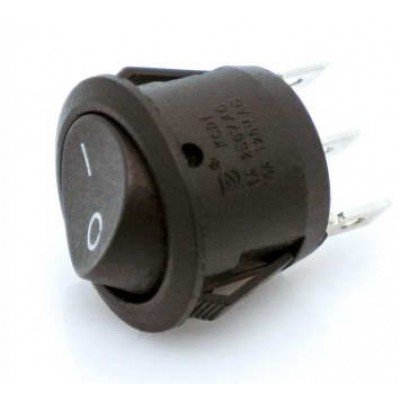 Зображення Перемикач Daier KCD 1-5-102B || 3pin 6A 250V у категорії Перемикачі