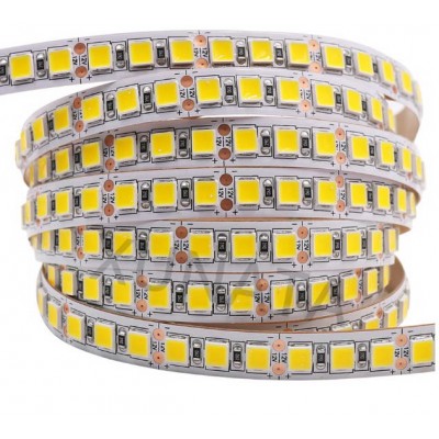 Зображення Світлодіодна стрічка 5054 120 LED IP21 || Біла Тела у категорії Світлодіодні стрічки