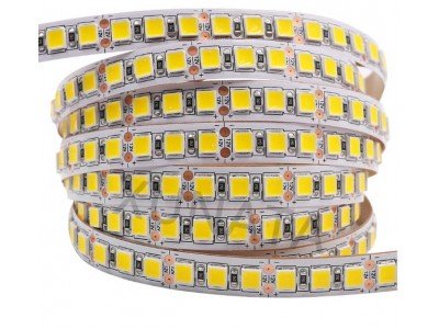 Зображення Світлодіодна стрічка 5054 120 LED IP21 || Біла Тела у категорії Світлодіодні стрічки