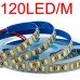 Зображення Світлодіодна стрічка 5730W 60 LED__ Біла Холодна у категорії Світлодіодні стрічки