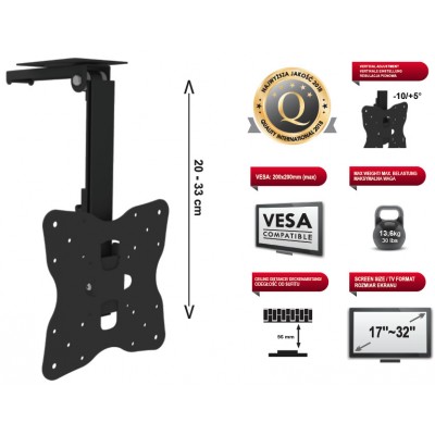Зображення Кріплення LCD OPTICUM AX CINEMA 17"-32" у категорії Телевізійні кріплення