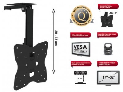 Зображення Кріплення LCD OPTICUM AX CINEMA 17"-32" у категорії Телевізійні кріплення