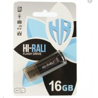 Флешка 16GB USB2.0 Hi-Rali Rocket series Black