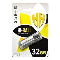 Флешка 32GB USB2.0 Hi-Rali Rocket series Silver Флешка 32GB USB2.0 Hi-Rali Rocket series Silver