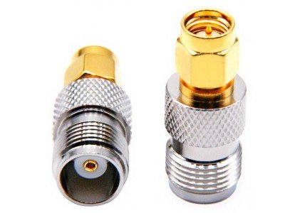 Зображення Перехідник штекер SMA plug - гніздо TNC (латунь) у категорії SMA - ПЕРЕХІДНИКИ