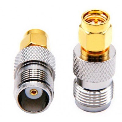 Зображення Перехідник штекер SMA plug - гніздо TNC (латунь) у категорії SMA - ПЕРЕХІДНИКИ