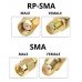 Перехідник RP-SMA plug - SMA jack, код: 3114028 Перехідник RP-SMA plug - SMA jack