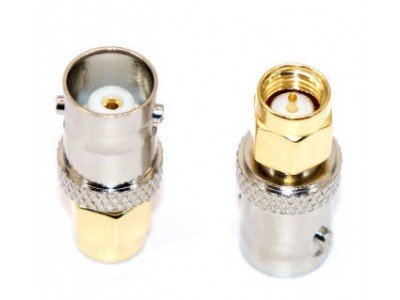 Зображення Перехідник штекер SMA plug - гніздо BNC (латунь) у категорії SMA - ПЕРЕХІДНИКИ
