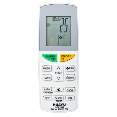 Зображення Пульт для кондиціонера DAIKIN K-DK 1339 у категорії УНІВЕРСАЛЬНІ ПУЛЬТИ ДО КОНДИЦІОНЕРІВ
