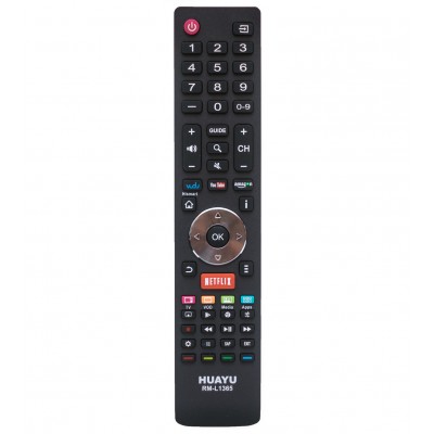 Зображення Пульт універсальний HUAYU HISENSE RM-L1365 у категорії ПУЛЬТИ УНІВЕРСАЛЬНІ