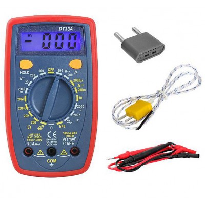 Зображення Цифровий мультиметр DT33A у категорії Мультиметри