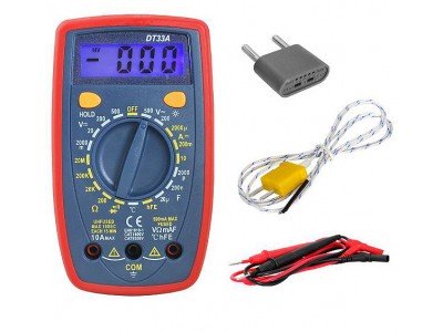 Зображення Цифровий мультиметр DT33A у категорії Мультиметри