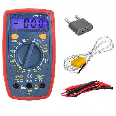 Зображення Цифровий мультиметр DT33A у категорії Мультиметри