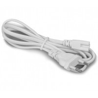 Шнур мережевий HQ білий 0.75х1.8 метра