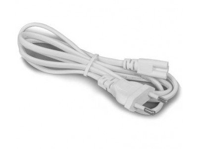 Зображення Шнур мережевий HQ білий 0.75х1.8 метра у категорії Мережеві